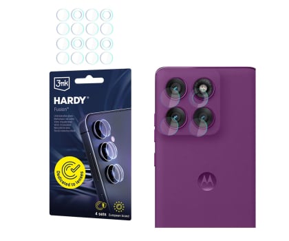 Folia / szkło na smartfon 3mk Hardy Fusion Lens Protection do Motorola Edge 60 Pro