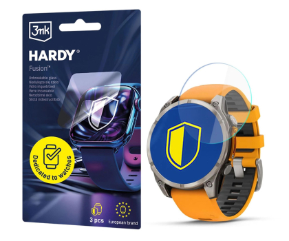 Folia ochronna na smartwatcha 3mk Hardy Fusion Watch Protection do Garmin Fenix 8 Amoled 47mm