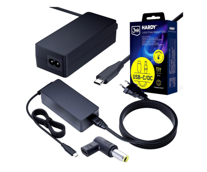 Zasilacz do laptopa 3mk Hardy Laptop PowerAdapter IBM Lenovo 20V USB-C 7.9 x 5.5mm