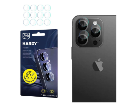 Folia / szkło na smartfon 3mk Hardy Fusion Lens Protection do Apple iPhone 15 Pro