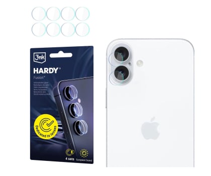 Folia / szkło na smartfon 3mk Hardy Fusion Lens Protection do Apple iPhone 17