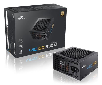 Zasilacz do komputera FSP/Fortron VIC 650W 80 Plus Gold ATX 3.1 PCIe Gen 5.1
