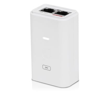 Akcesorium sieciowe Ubiquiti POE-24-7W-G-WH Zasilacz PoE 24V 0,3A 7W Gigabit Biały