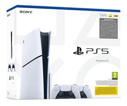 Konsola PlayStation Sony PlayStation 5 Slim + DualSense White