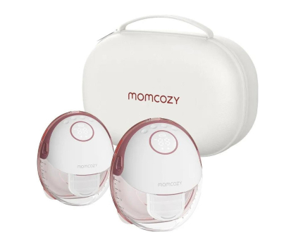Laktator medyczny MOMCOZY Laktator M6 bezprzewodowy podwójny czerwony BP311