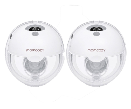 Laktator medyczny MOMCOZY Laktator M5 podwójny szary