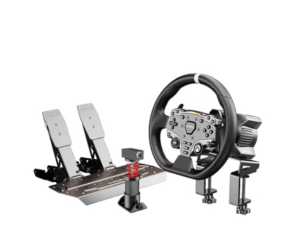 Kierownica Moza Zestaw gamingowy (R3 / E5 / SRP-Lite / zaciski R3) + RS22