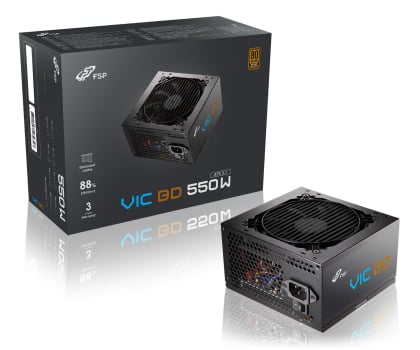 Zasilacz do komputera FSP/Fortron VIC 550W 80 Plus Bronze ATX 3.1 PCIe Gen 5.1