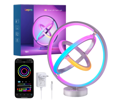 Inteligentna lampa Lepro Lampa biurkowa TB1 RGB