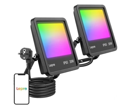 Inteligentna lampa Lepro Naświetlacz F1 30W