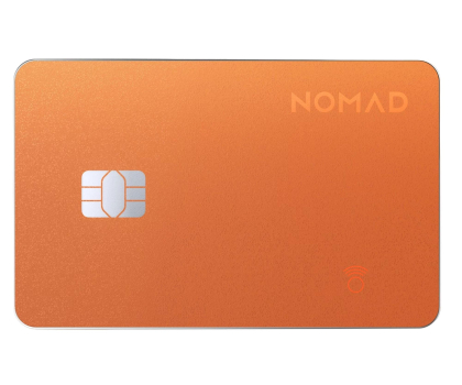 Lokalizator i komunikator Nomad Tracking Card Pro Find My Stellar Orange