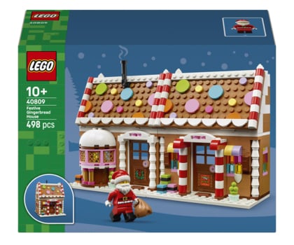 Klocki LEGO® LEGO 40809 Świąteczna chatka z piernika