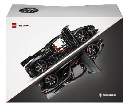 Klocki LEGO® LEGO Technic 42232 Koenigsegg Sadair's Spear Megacar