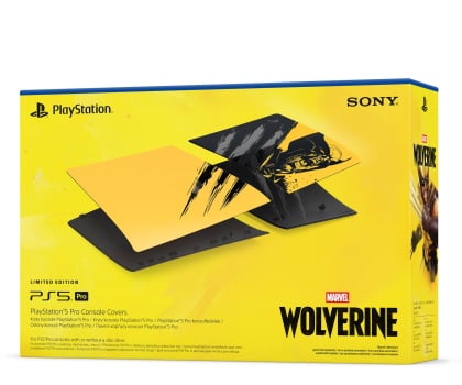 Etui i folia do konsoli Sony Osłona PlayStation 5 Pro – limited edition Marvel’s Wolverin