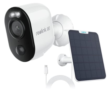 Inteligentna kamera Reolink Inteligentna zewnętrzna kamera WiFi z baterią B350+Panel sol