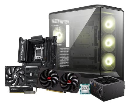 Desktop Polecany zestaw Ryzen 5 7500F/16GB/1TB/RX 9060 XT 16GB