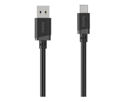Kabel USB Hama Kabel ładujacy/data USB - USB-C 60W 2m czarny