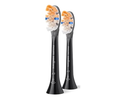 Końcówka do szczoteczek i irygatorów Philips Sonicare Końcówki A3 Premium All-in-One Czarne 2 szt. HX9092/88