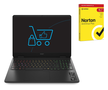 Laptop 15" - 16" HP OMEN 16 i9-14900HX/24GB/1TB RTX5060 240Hz + Norton