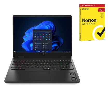 Laptop 15" - 16" HP OMEN 16 i9-14900HX/32GB/1TB/Win11X RTX5060 240Hz + Norton