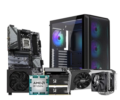 Desktop Polecany zestaw Ryzen 7 9800X3D/32GB/2TB/RTX 5070 12GB