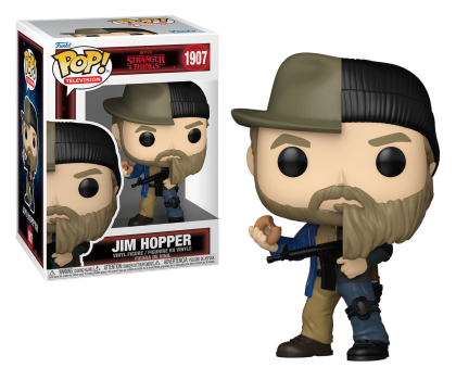 Figurka z gier Funko POP POP TV: Stranger Things - Jim Hopper SPLIT