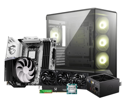 Desktop Polecany zestaw Ryzen 7 7800X3D/32GB/2TB/RTX 5070 TI 16GB