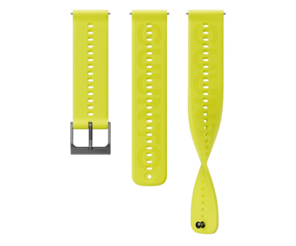 Pasek do smartwatchy Suunto 22mm Athletic 6 Silicone Strap Lime S+M