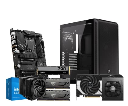 Desktop Polecany zestaw Core i5-14400F/32GB/1TB/RTX5070 12GB