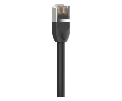 Kabel sieciowy RJ-45 (LAN) Ubiquiti UACC-Cable-Patch-Outdoor-1m-BK  LAN Cat.5e STP 1m czarny