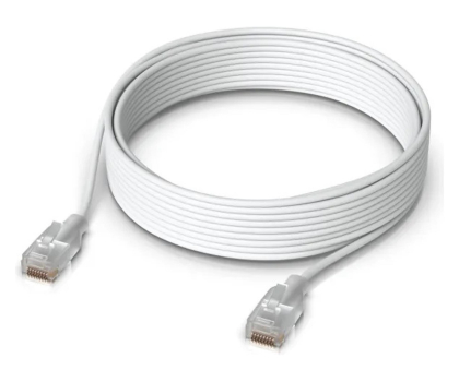 Kabel sieciowy RJ-45 (LAN) Ubiquiti UACC-Cable-Patch-EL-8m-W  LAN Etherlighting Cat.6 8m