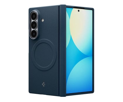 Etui / obudowa na smartfona Spigen Air Skin Aramid MagSafe do Samsung Galaxy Z Fold8 Ultra navy
