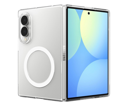Etui / obudowa na smartfona Spigen Air Skin MagSafe do Samsung Galaxy Z Fold8 clear white
