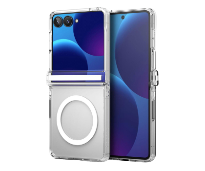 Etui / obudowa na smartfona Ringke Fusion Flap Magnetic Magsafe do Galaxy Z Flip 8 Clear