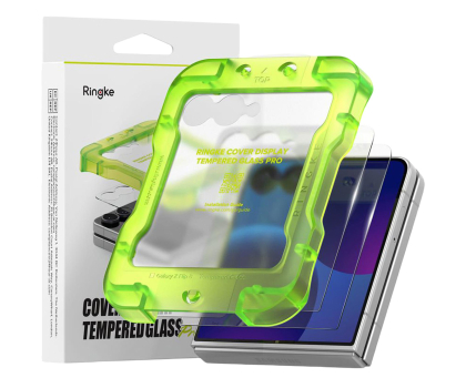 Folia / szkło na smartfon Ringke Cover Display Pro 2-Pack do Galaxy Z Flip 8 Clear