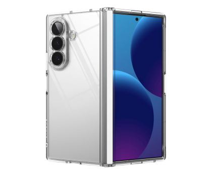 Etui / obudowa na smartfona Ringke Fusion Flap do Galaxy Z Fold 8 Ultra Clear