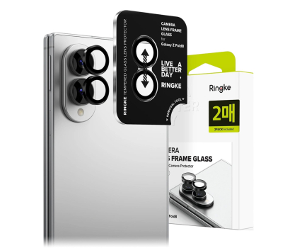 Folia / szkło na smartfon Ringke Camera Frame 2-Pack do Galaxy Z Fold 8 Black