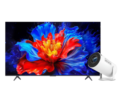 Telewizor 75" TCL 75P81K 75" QLED 144 Hz 4K Google TV+R1 360