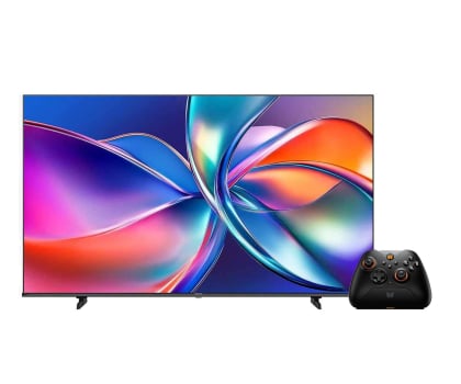Telewizor 70” - 79" Hisense 75E7Q PRO 75" QLED 144 Hz+Bigbig Won GALE hall combo Black