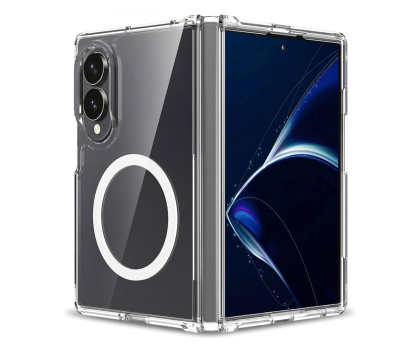 Etui / obudowa na smartfona Tech-Protect Flexair Hybrid Magsafe do Galaxy Z Fold 8 Clear