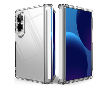 Etui / obudowa na smartfona Ringke Fusion Flap do Galaxy Z Fold 8 Clear