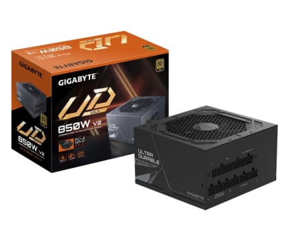 Zasilacz do komputera Gigabyte UD850GM PG5 V2 850W 80 Plus Gold ATX 3.1