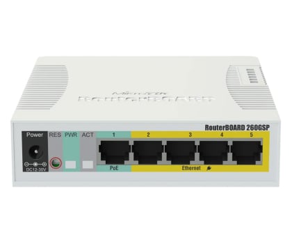 Switche MikroTik RB260GSP