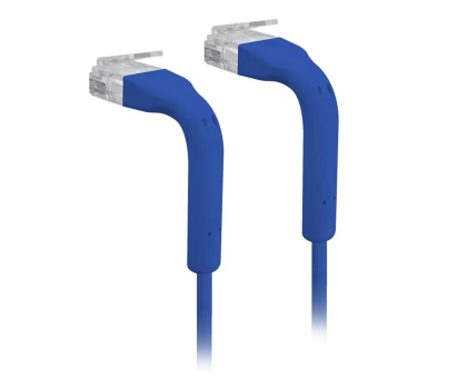 Kabel sieciowy RJ-45 (LAN) Ubiquiti U-Cable-Patch-RJ45-BL-50 Kabel miedziany 0,1m Nieb. 50-pack
