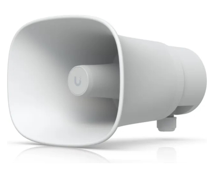 Akcesoria do monitoringu Ubiquiti UP-AI-Horn-Speaker-W Megafon zewnętrzny PoE 120 dB