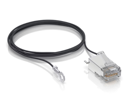 Akcesorium sieciowe Ubiquiti UISP-Connector-GND Złącze męskie RJ45 z uziemieniem