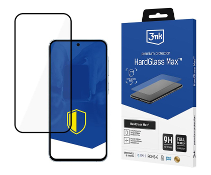 Folia / szkło na smartfon 3mk HardGlass Max Black do Samsung Galaxy A55 5G