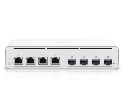 Switche Ubiquiti UISP-S-Plus EU Switch 4x 2.5 GbE RJ45  4x SFP+ 160W
