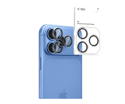 Folia / szkło na smartfon Tech-Protect Osłona Aparatu Camring Fit+ Do Iphone 18 Pro / Max