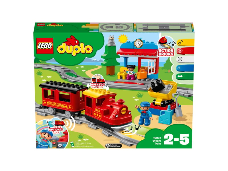LEGO DUPLO Town 10874 Pociąg parowy